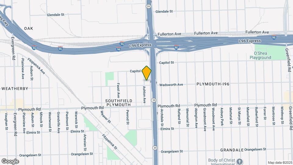 12012 Ashton Ave Map and Location Details