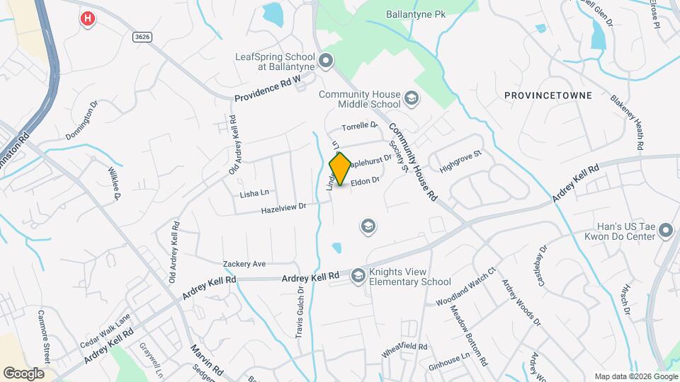 14213 Eldon Dr Map and Location Details