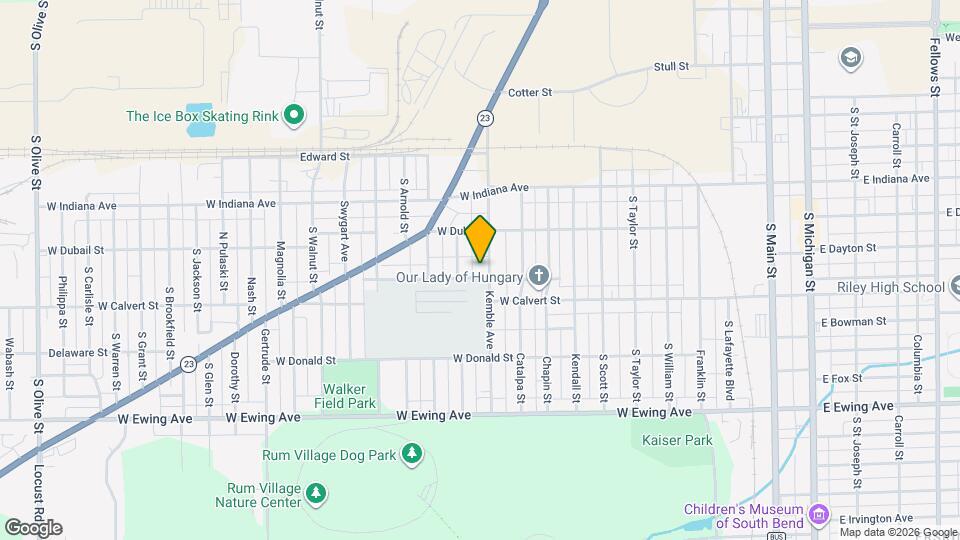 1815 Kemble Ave Map and Location Details