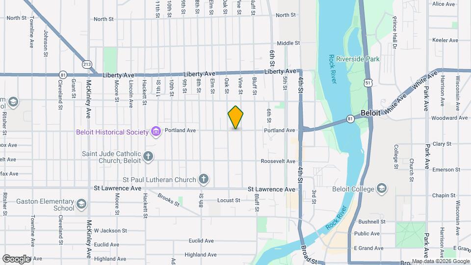 410 Portland Ave Mapa y Detalles de la Ubicación