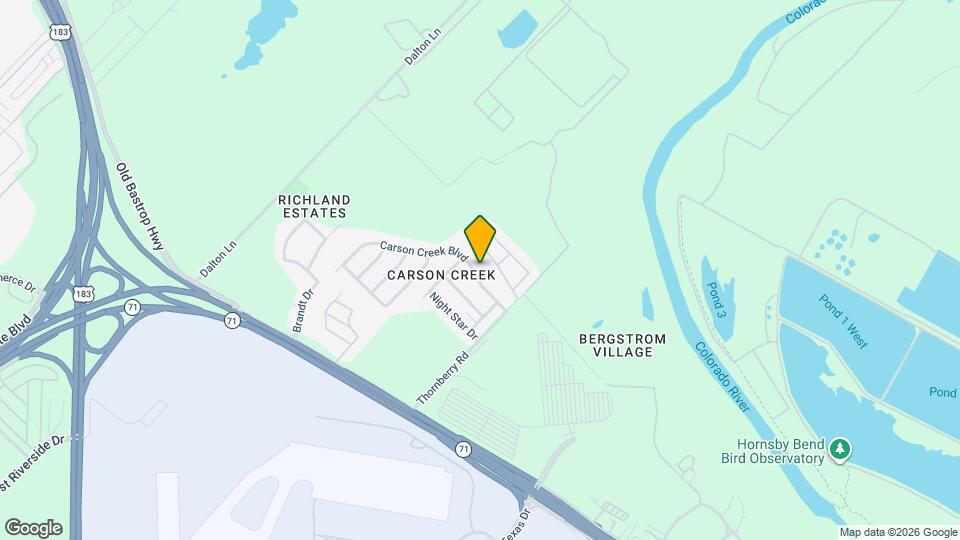 9608 Carson Creek Blvd Map and Location Details