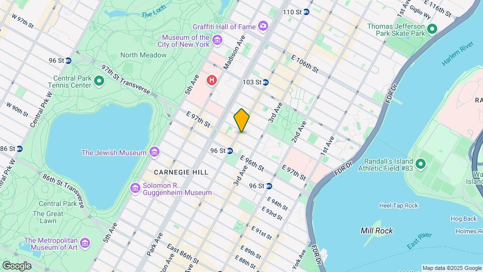 1513 Lexington Ave Mapa y Detalles de la Ubicación
