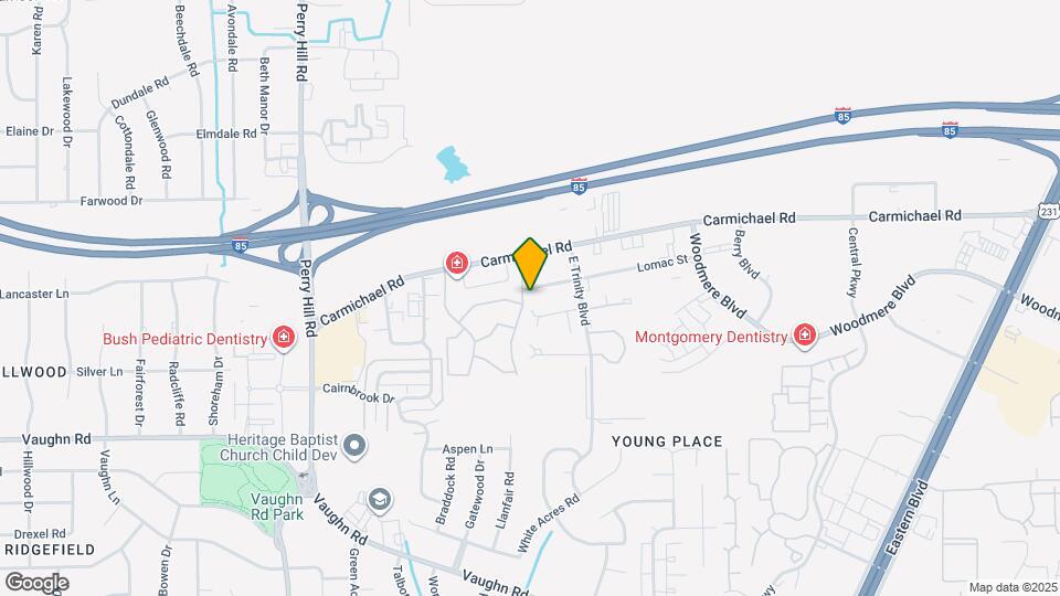 4243 Andova Dr Map and Location Details