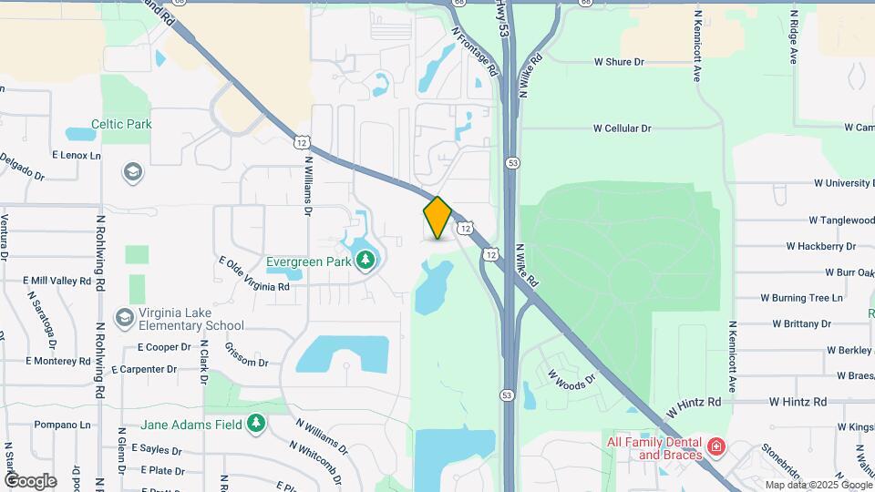 1052 N Claremont Dr Map and Location Details