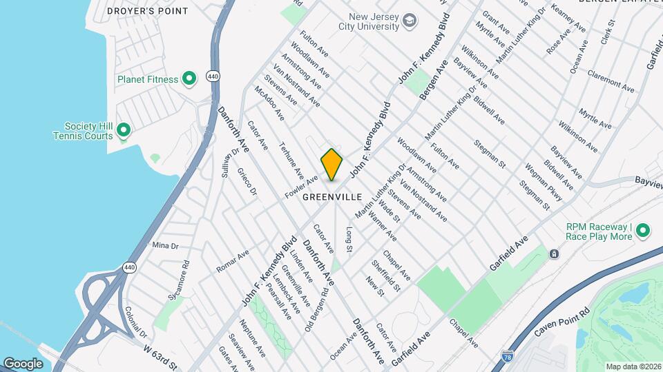 72 McAdoo Ave Map and Location Details