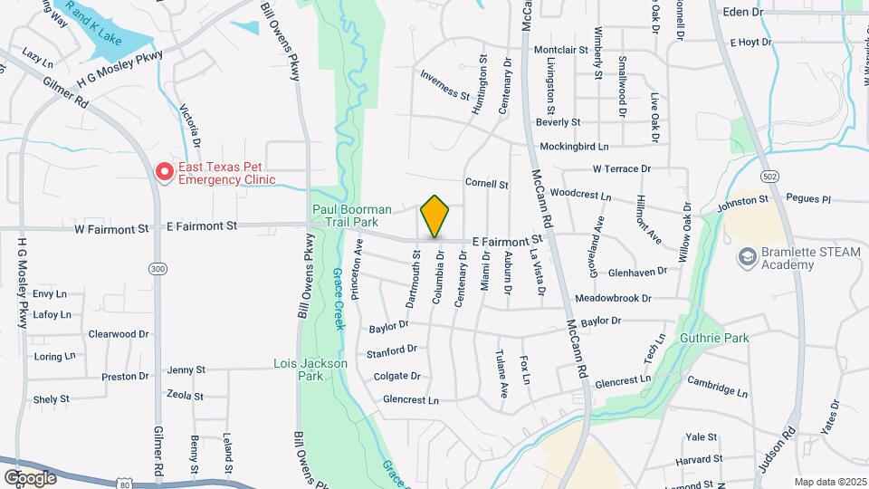 1421 Columbia Dr Map and Location Details