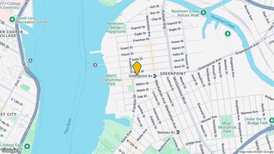 83 Greenpoint Ave Mapa y Detalles de la Ubicación