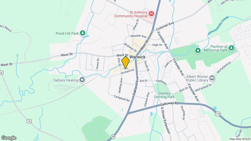 14 Orchard St Mapa y Detalles de la Ubicación