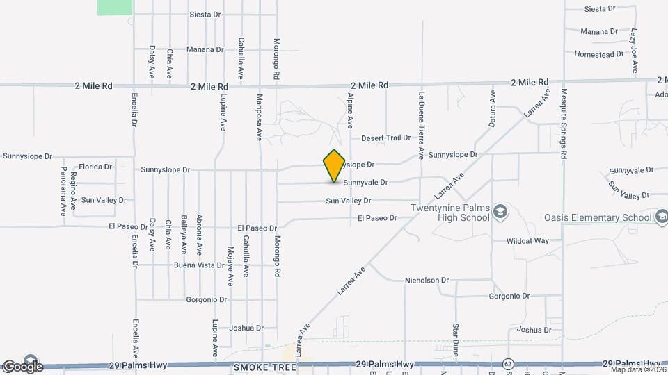 72255 Sunnyvale Dr Map and Location Details