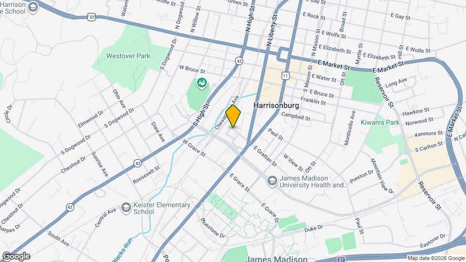 163 W Grattan St Map and Location Details