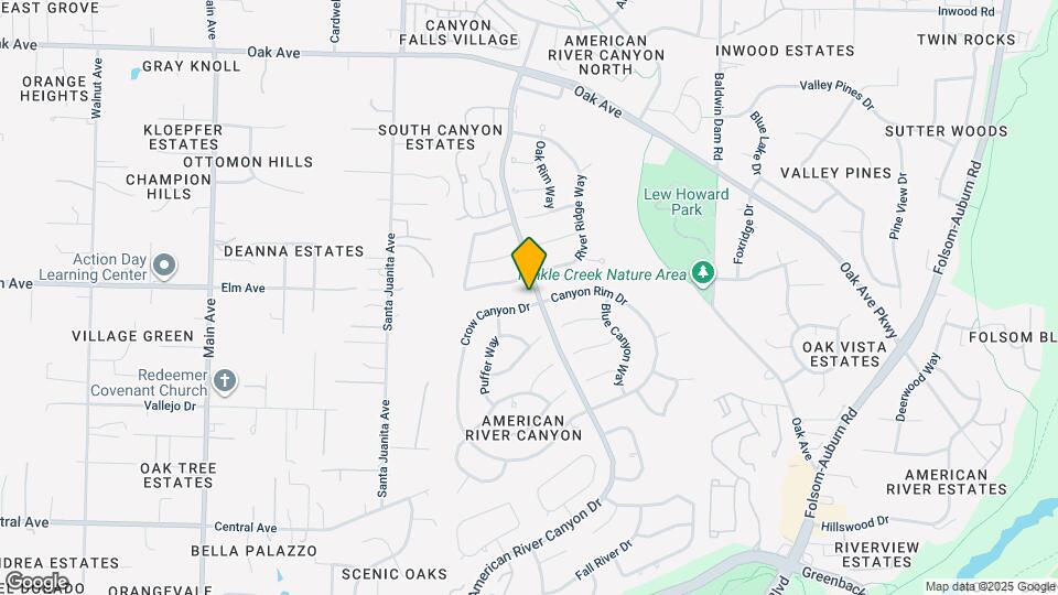 416 Crow Canyon Dr, Unit Guest House ADU Map and Location Details