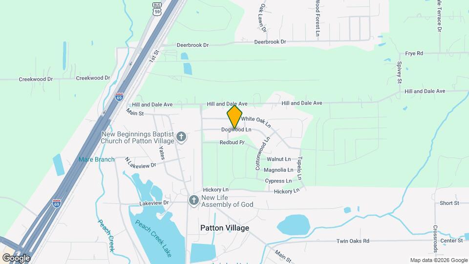 25420 Dogwood Ln Map and Location Details