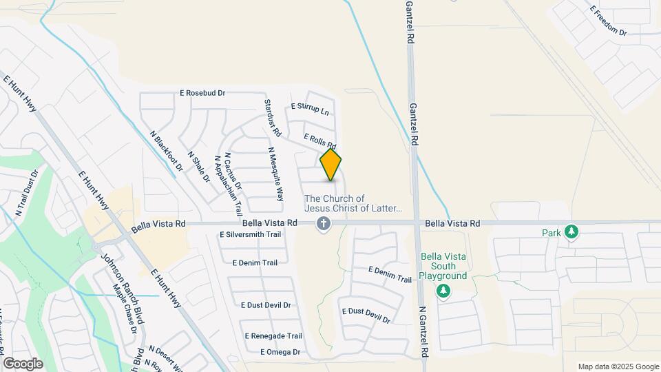 1507 E Poncho Ln Map and Location Details