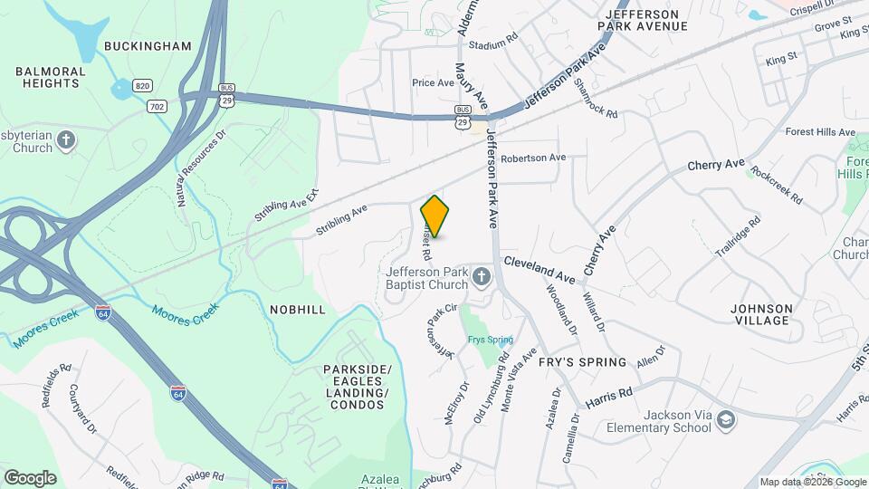 2420 Sunset Rd, Unit Apt A Map and Location Details