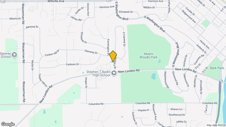 51 W Fairway Dr Map and Location Details