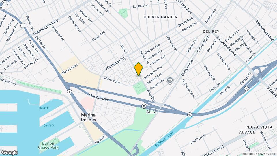 4631 Alla Rd Map and Location Details