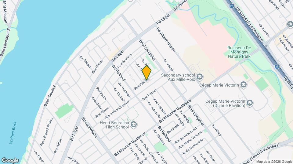 6364 Pierre Rue Map and Location Details