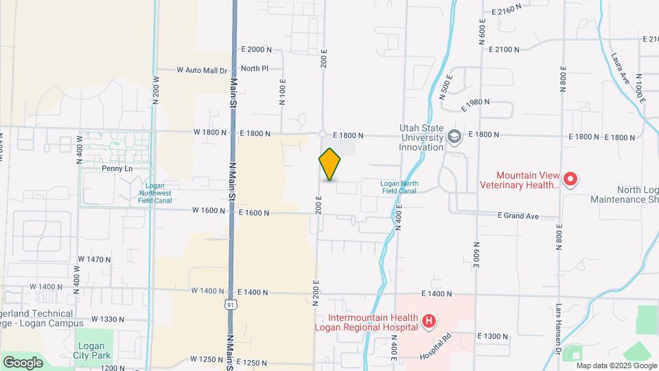 242 E 1700 N Map and Location Details