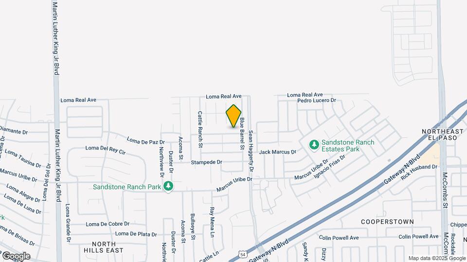 5025 Copper Ranch Ave Map and Location Details