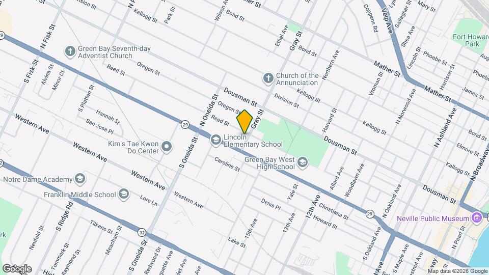 119 Gray St Map and Location Details