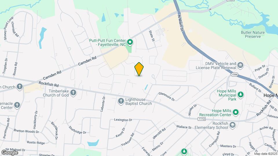 3557 Castlefield Ln Map and Location Details