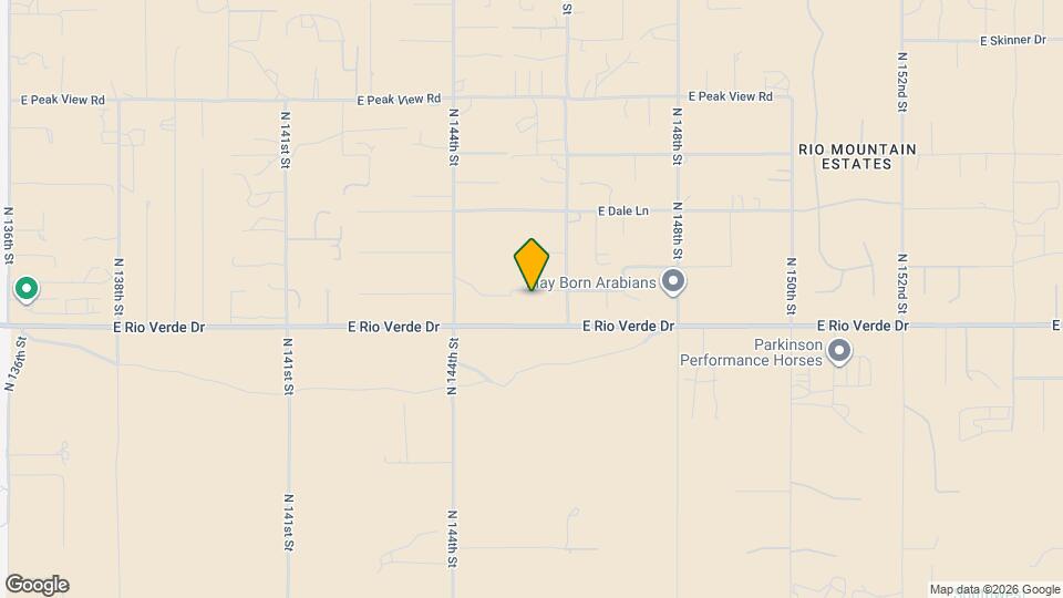 14521 E Desert Vista Trail, Unit SI ID1639152P Mapa y Detalles de la Ubicación