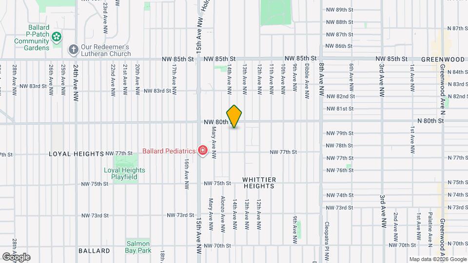 7738 14th Ave NW Mapa y Detalles de la Ubicación