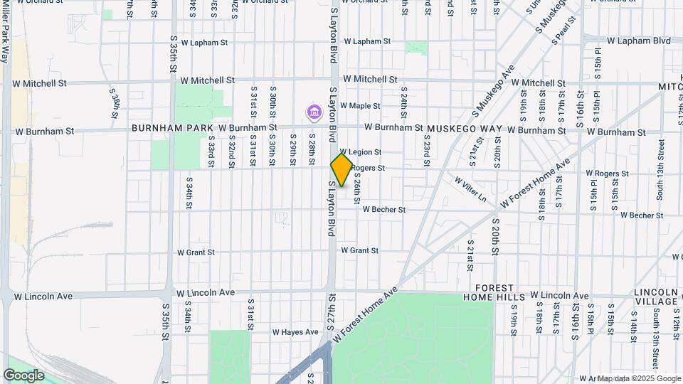 2048 S Layton Blvd, Unit 2048A Upper Map and Location Details