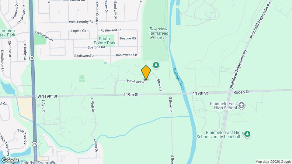 5951 Hawkweed Dr Map and Location Details