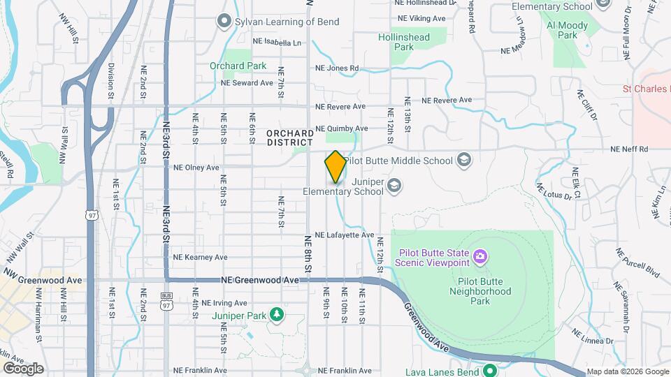 960 NE Norton Ave Map and Location Details