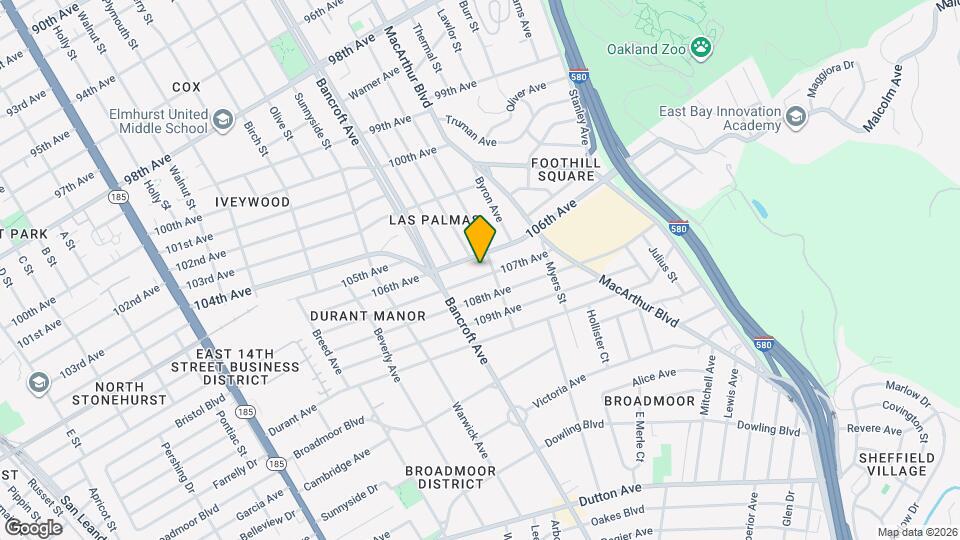 2307 107th Ave Mapa y Detalles de la Ubicación