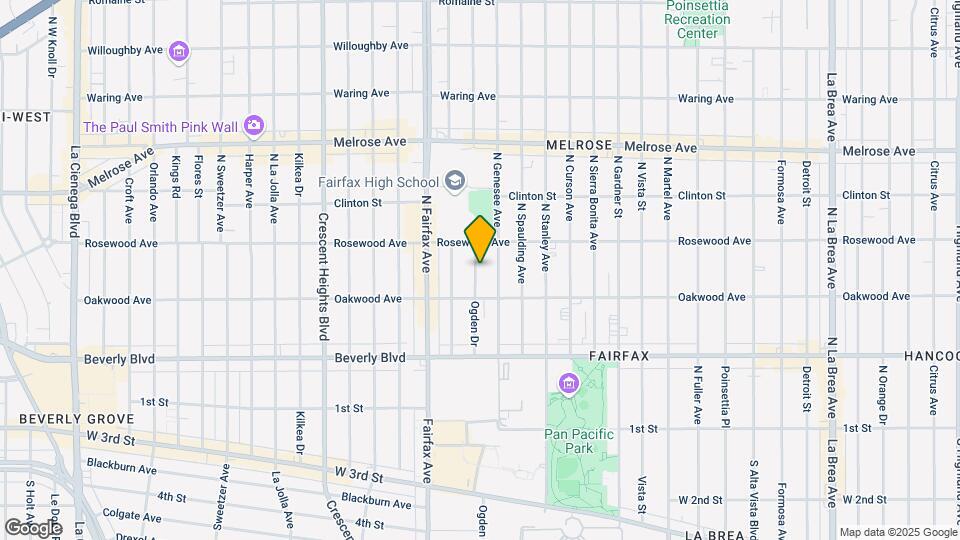 434 N Ogden Dr-Unit -436 1/2 Map and Location Details
