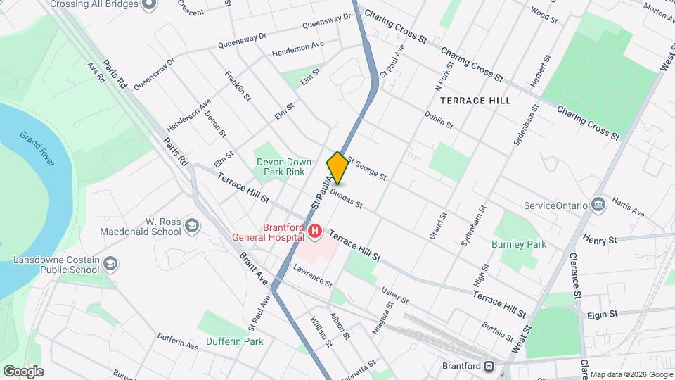 163 Dundas St Map and Location Details