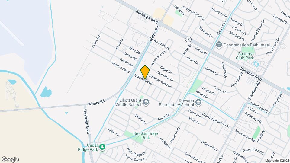 6901 Anastasia Dr Map and Location Details