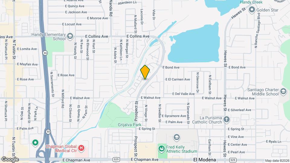 3410 E Salisbury Cir Map and Location Details