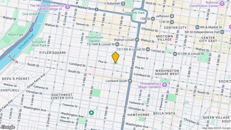 1532 Pine St Map and Location Details