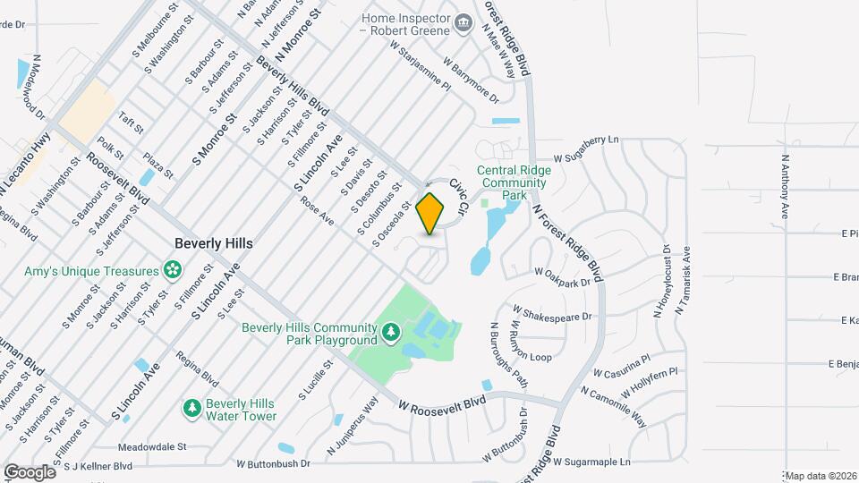 3636 N Lucille Dr Map and Location Details