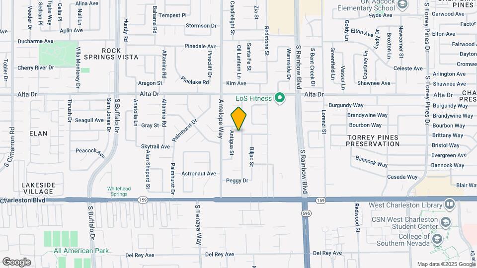 716 Vincent Way Mapa y Detalles de la Ubicación