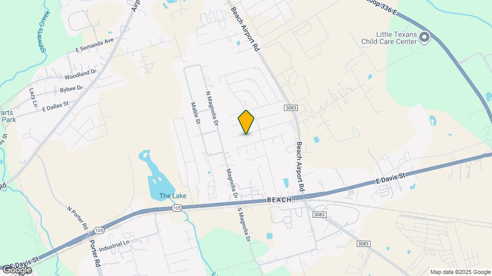 2214 Shady Tree Ln Map and Location Details