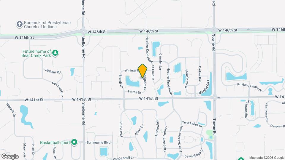 14240 Langham Dr Mapa y Detalles de la Ubicación