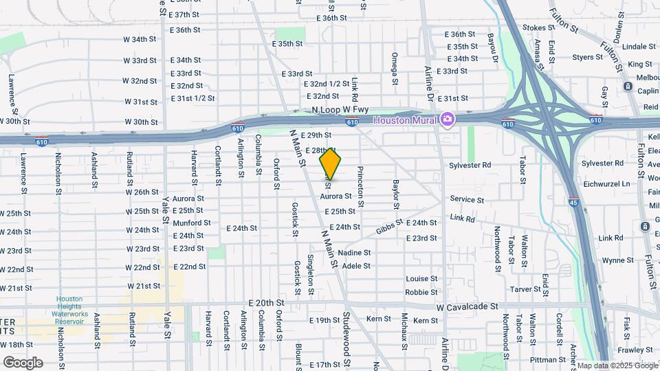 802 E 26th St, Unit Garage Apartment Map and Location Details