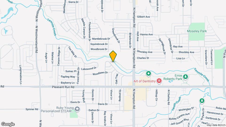 313 Woodhaven Dr Map and Location Details