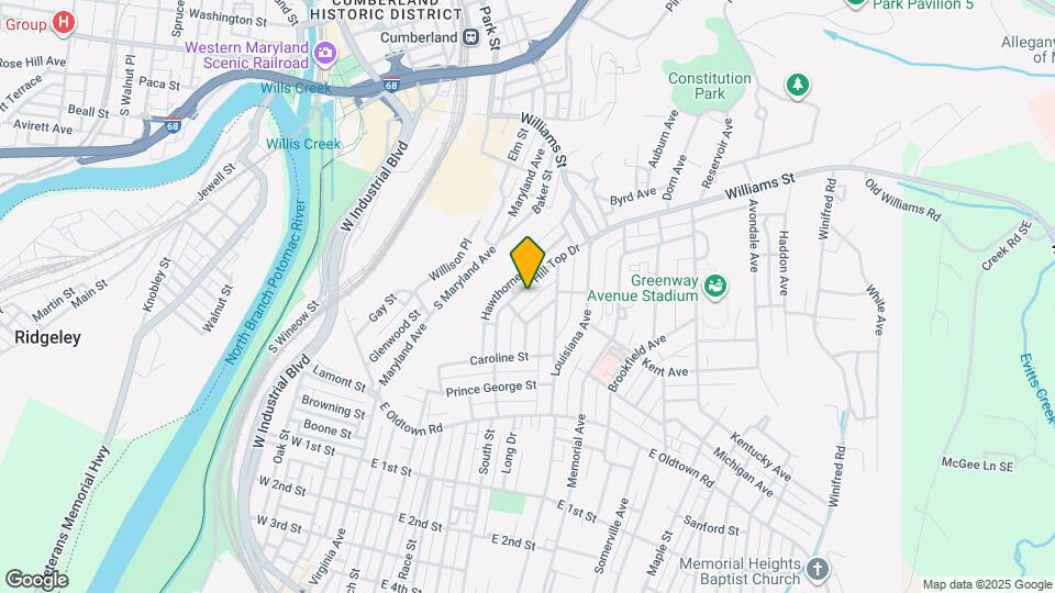 630 Hill Top Dr Map and Location Details