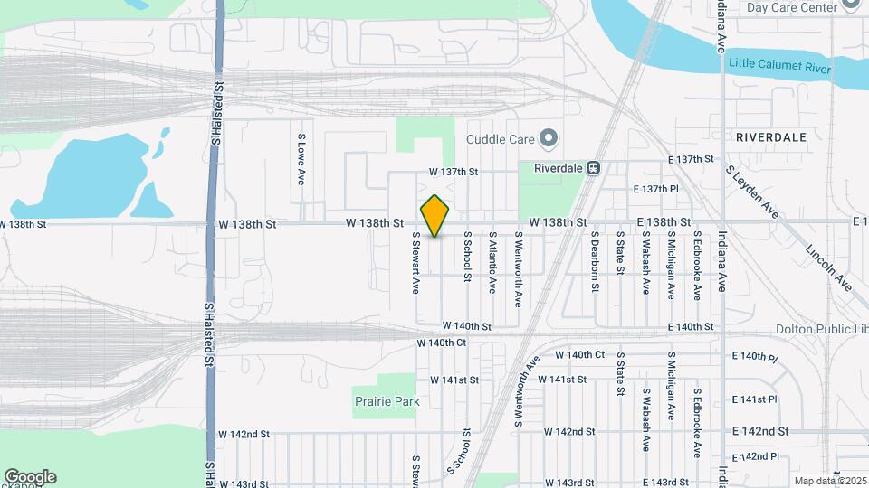 13820 S Tracy Ave Map and Location Details