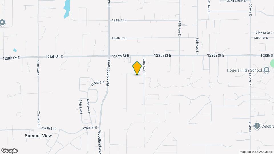 13002 73rd Ave E Mapa y Detalles de la Ubicación