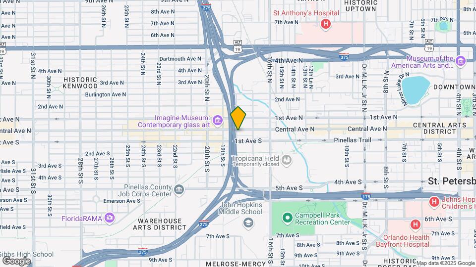 12 18th St S Map and Location Details