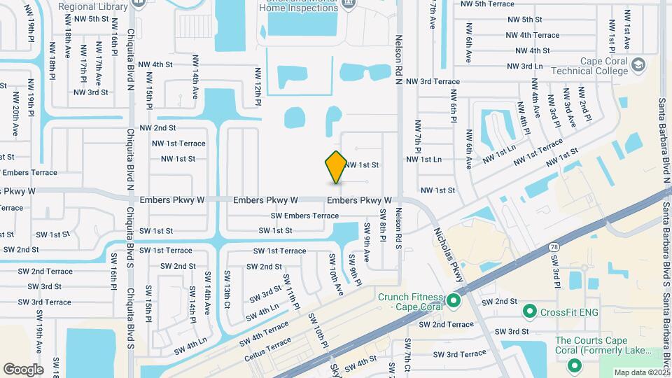 8 NW 10th Ave Map and Location Details