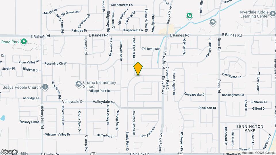 6333 Green Grove Dr Map and Location Details