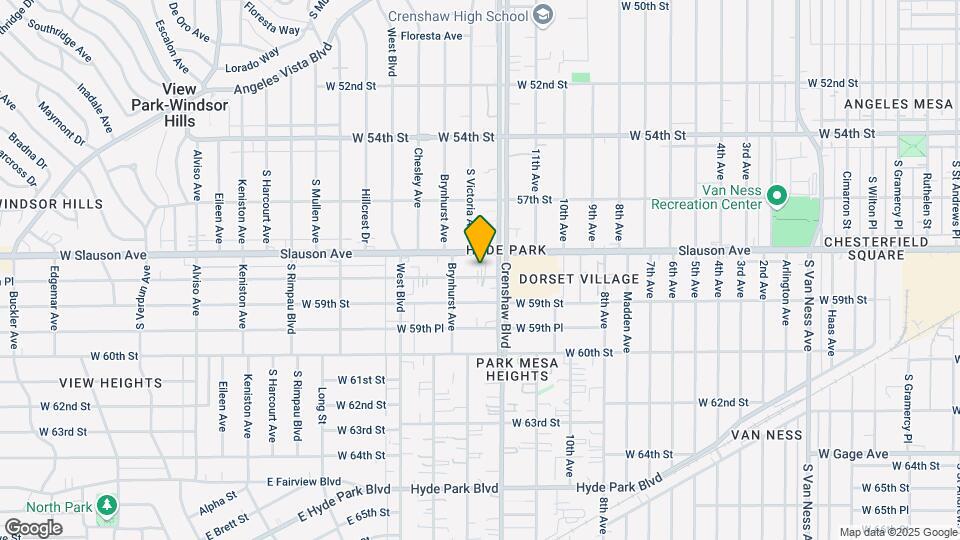 3423 W 58th St Map and Location Details