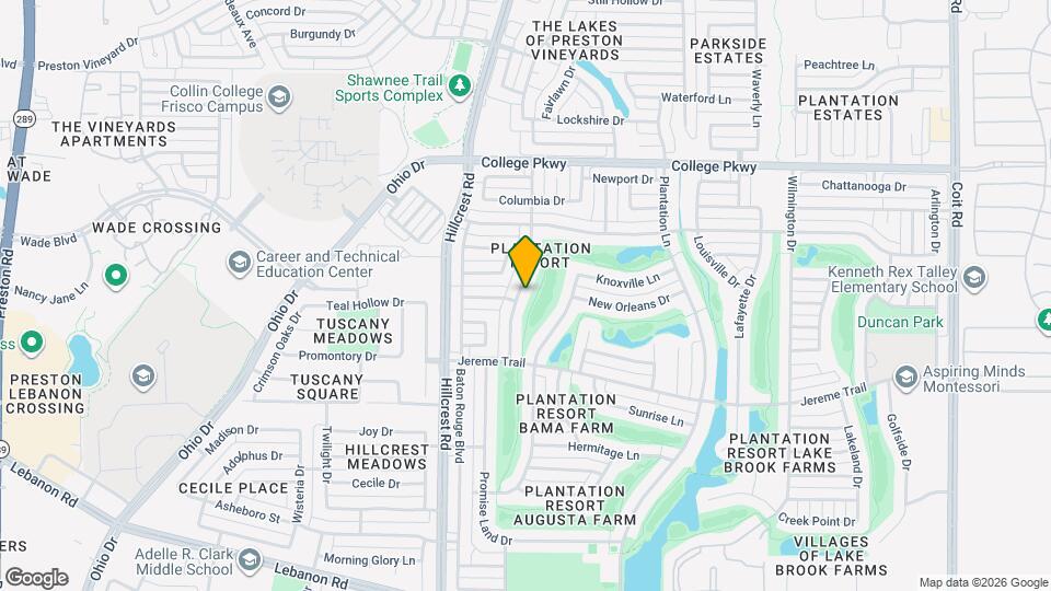 5800 Charleston Dr Map and Location Details